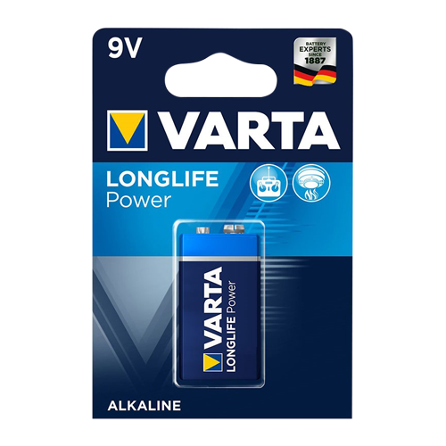 Varta 9V / 6LR61 High Energy alkaline batteri